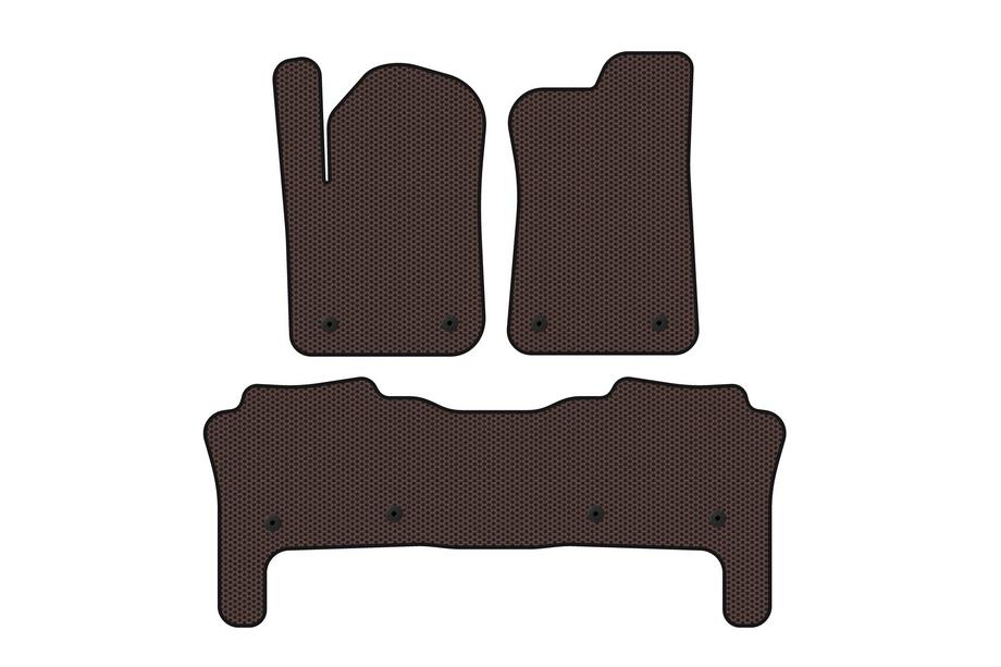 Infiniti QX56 2010–2013 Gumové autokoberce Carsuit (hnědé) Image