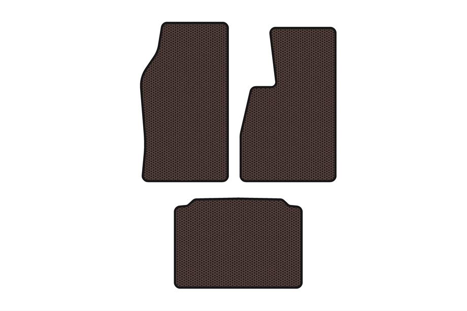 Jeep Grand Cherokee WK 2004–2010 Gumové autokoberce Carsuit (pro pravostranné řízení, hnědé) Image