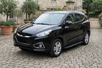 Hyundai IX-35 2010–2015 Boční nášlapy RedLine Black (2 ks, hliník) fotografie 1
