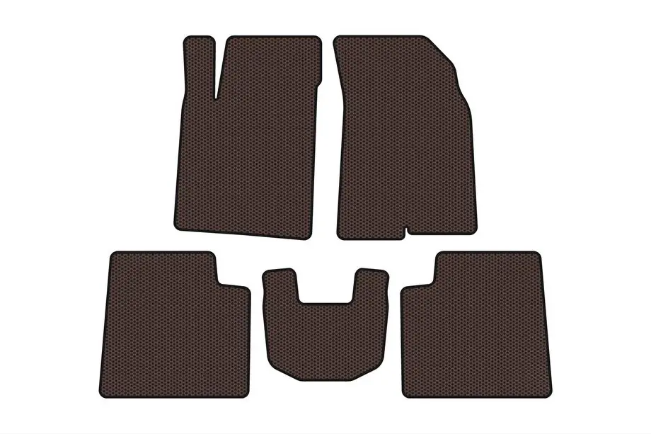 Kia Opirus 2003–2010 Gumové autokoberce Carsuit (hnědé) Image