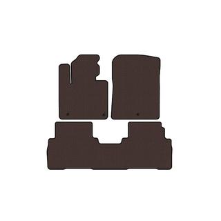 Gumové autokoberce Carsuit (7místné, hnědé) Kia Sorento III UM 2014–2020 fotografie 1