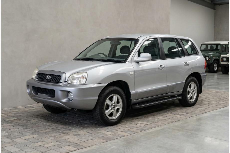 Hyundai Santa Fe 1 2000–2006 Boční prahy Allmond Black (2 ks, hliník) Image