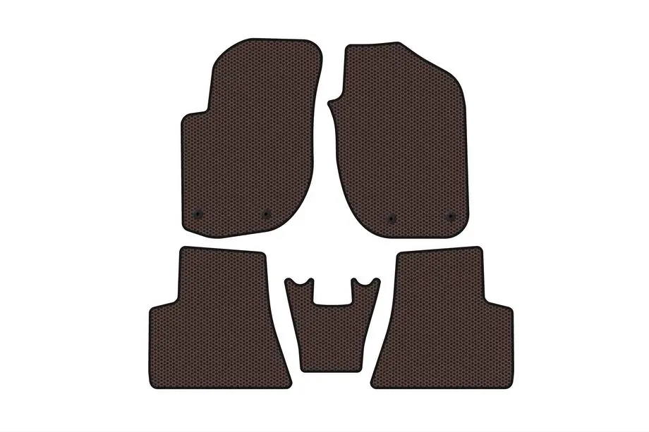 Land Rover Freelander I 1997–2006 Gumové autokoberce Carsuit (hnědé) Image