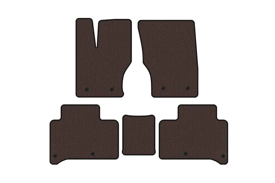 Range Rover Sport 2014–2022 Gumové autokoberce do interiéru Carsuit (2013-2017, hnědé) Image