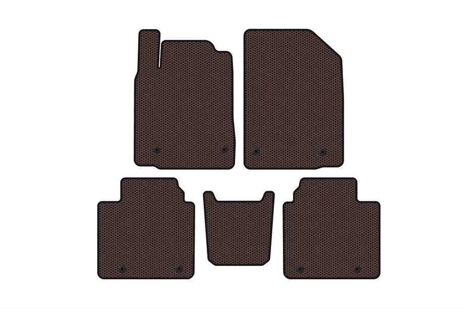 Lexus ES 2006–2011 Gumové autokoberce Carsuit (hnědé) Image