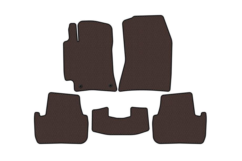 Lexus IS 1998–2005 Gumové autokoberce Carsuit (hnědé) Image