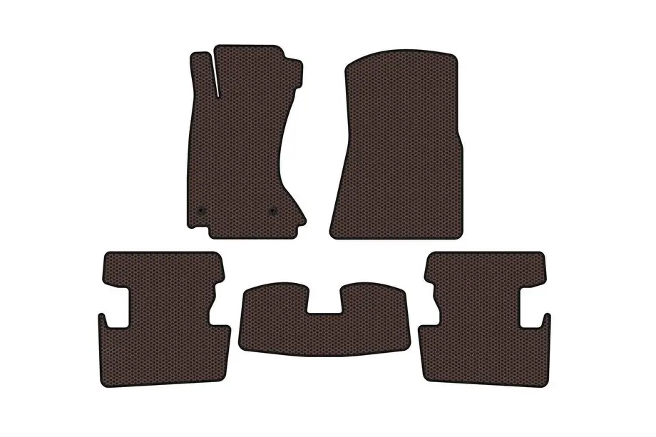 Lexus IS 2005–2013 Gumové autokoberce Carsuit (4x4, hnědé) Image