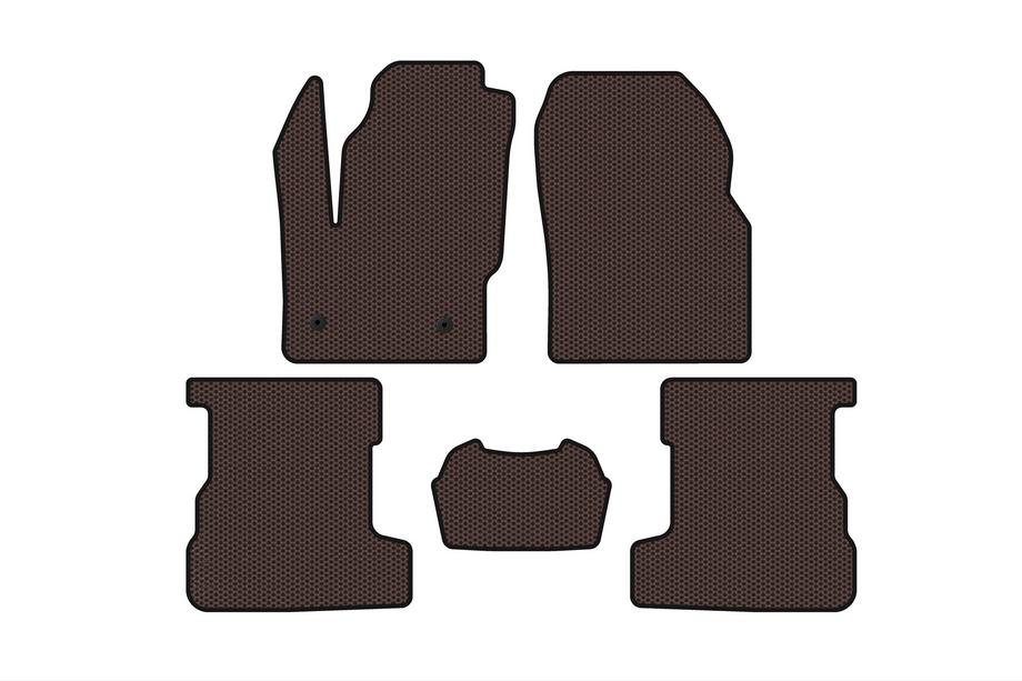 Lincoln MKC 2015– Gumové autokoberce Carsuit (hnědé) Image