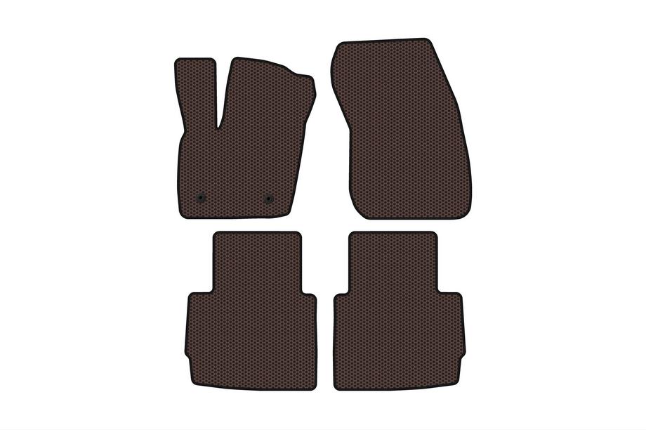 Lincoln MKZ 2012–2020 Gumové autokoberce Carsuit (hnědé) Image