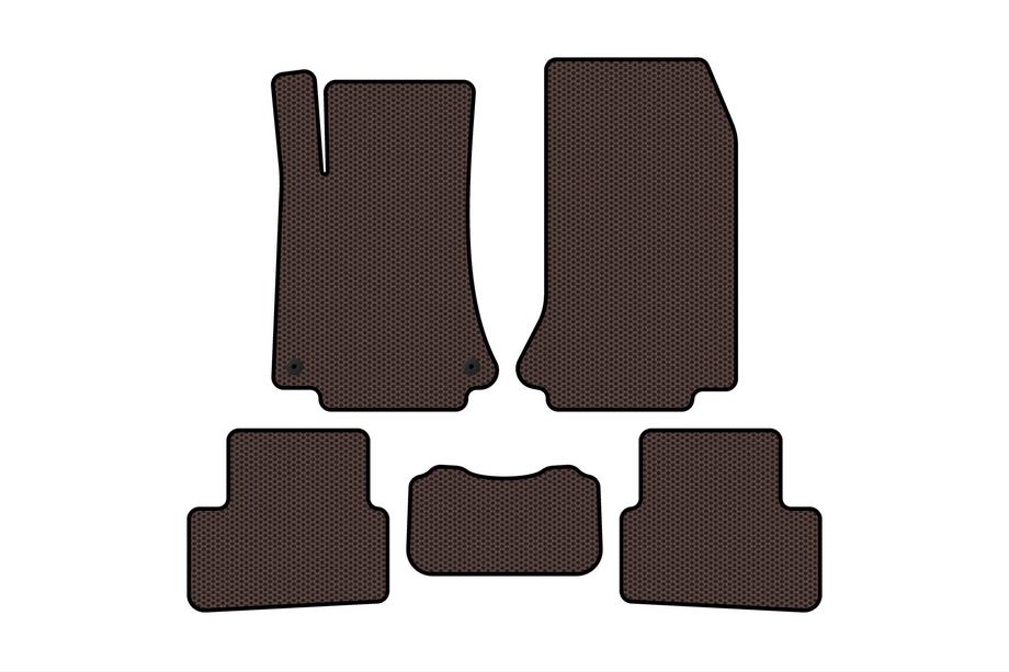 Smart 1998–2007 Gumové autokoberce Carsuit (2003-2007, kupé, hnědé) Image
