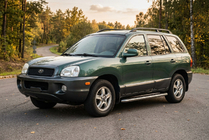 Hyundai Santa Fe 1 2000–2006 Boční prahy Maydos V1 (2 ks, hliník ↗ nerez) fotografie 1