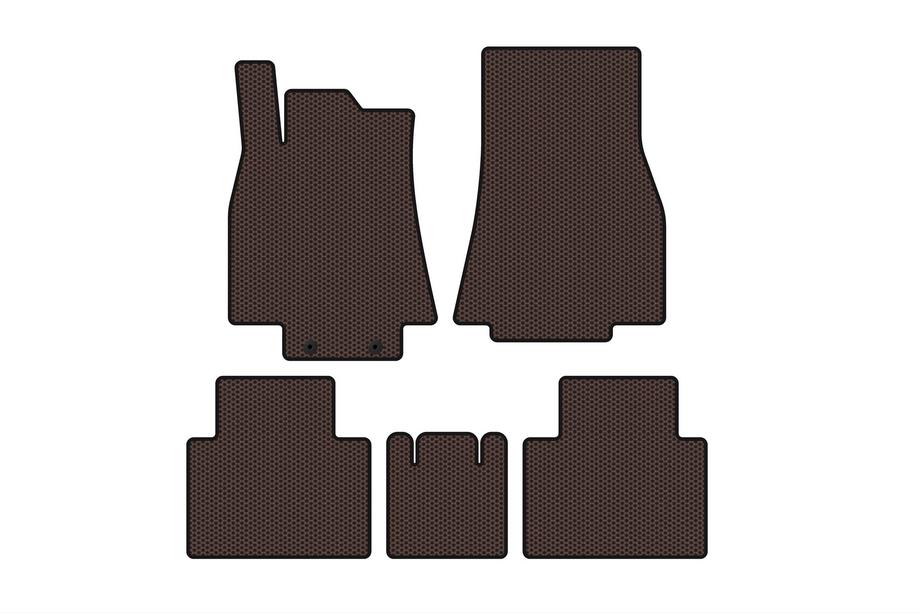 Mercedes B-class W245 2005–2011 Gumové autokoberce Carsuit (hnědé) Image