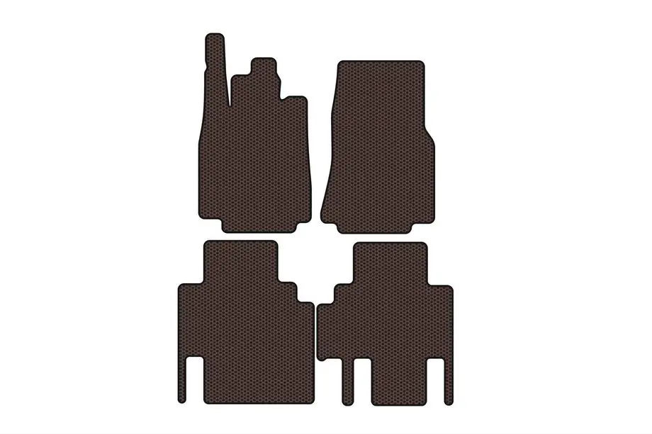 Mercedes Vaneo W414 2001–2005 Gumové autokoberce Carsuit (hnědé) Image