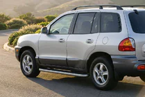Hyundai Santa Fe 1 2000–2006 Boční prahy Tayga Grey (2 ks, hliník) fotografie 1