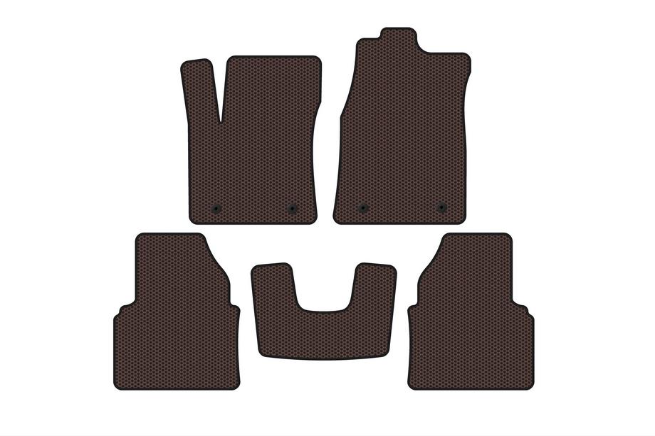 MG 550 2008–2014 Gumové autokoberce Carsuit (hnědé) Image