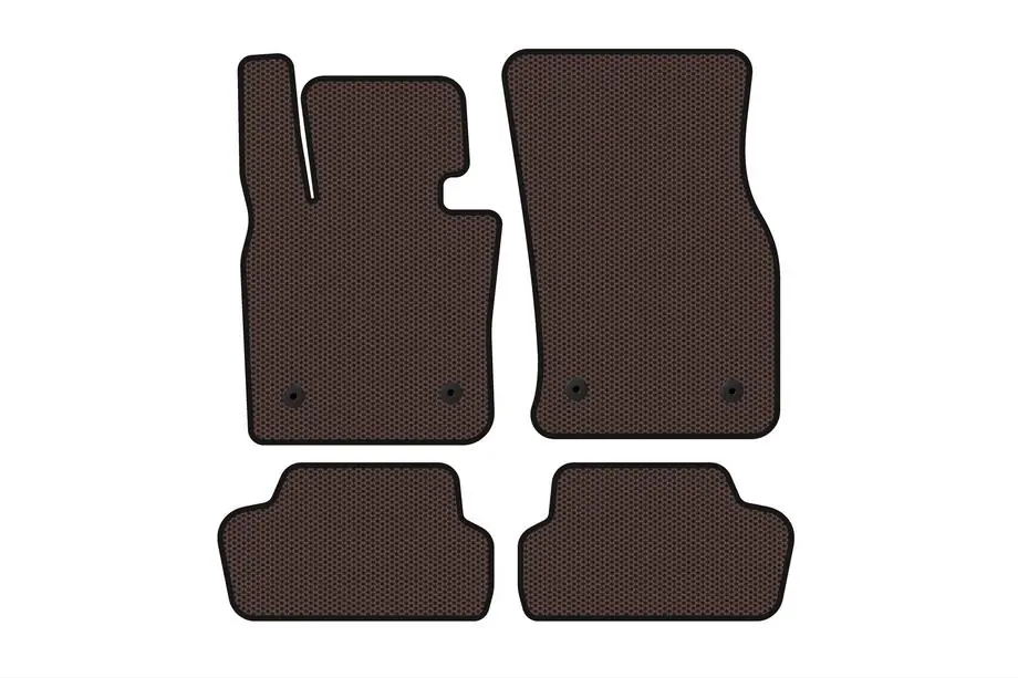 Mini Cooper F55/56/57 2014–2023 Gumové autokoberce Carsuit do interiéru (pro F56, hnědé) Image