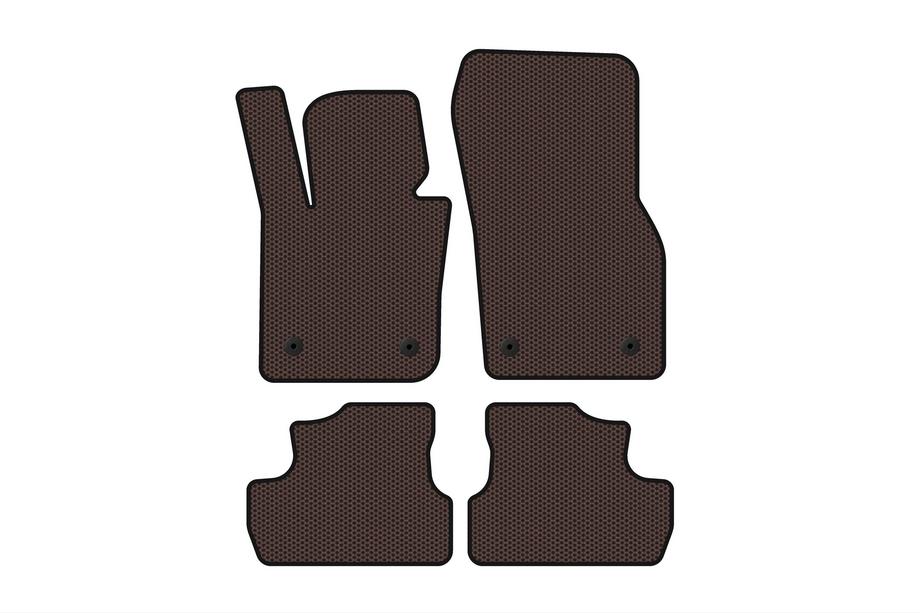 Mini Cooper F55/56/57 2014–2023 Gumové autokoberce Carsuit (pro S F56, hnědé) Image