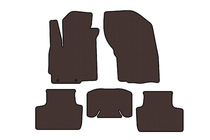 Mitsubishi ASX 2010–2023 Gumové koberečky do interiéru Carsuit (2019-2023, hnědé) fotografie 1