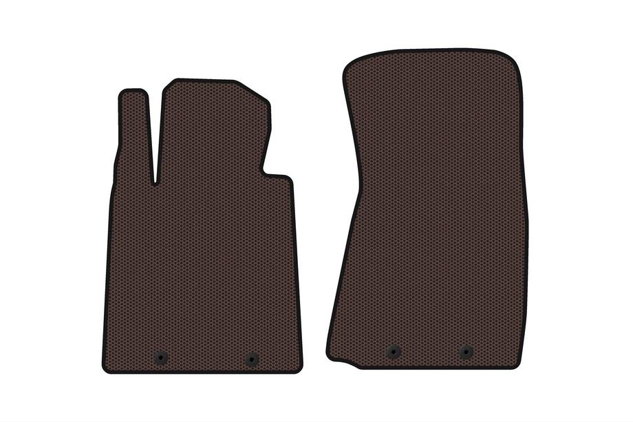 Nissan 370Z 2008–2021 Gumové autokoberce Carsuit (kupé, hnědé) Image