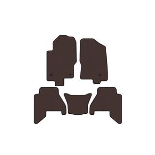 Gumové autokoberce Carsuit V2 (2 řady, hnědé, 2010-2014) Nissan Pathfinder R51 2005–2014 fotografie 1