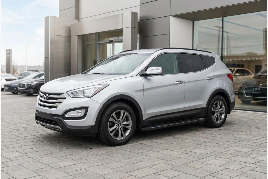 Hyundai Santa Fe 3 2012–2018 Boční nášlapy Allmond Black (2 ks, hliník) Image