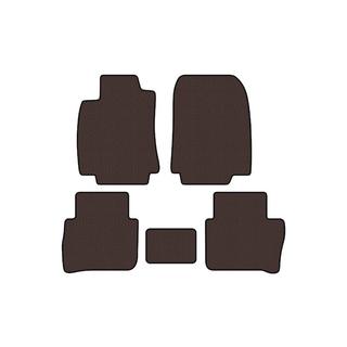 Gumové autokoberce Carsuit (HB, hnědé) Nissan Tiida 2011–2014 fotografie 1