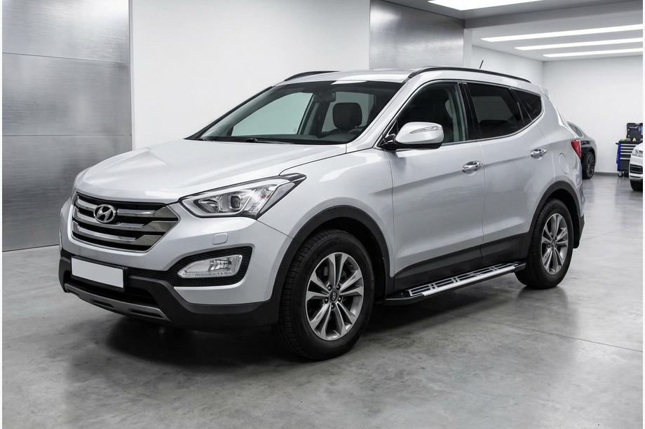 Hyundai Santa Fe 3 2012–2018 Boční nášlapy Sunrise (2 ks, hliník) Image