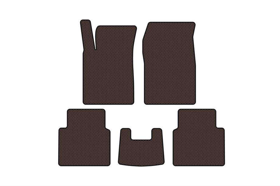 Opel Signum 2003–2008 Gumové autokoberce Carsuit (HB, hnědé) Image