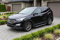 Hyundai Santa Fe 3 2012–2018 Boční nášlapy Duru (2 ks, hliník) fotografie 1