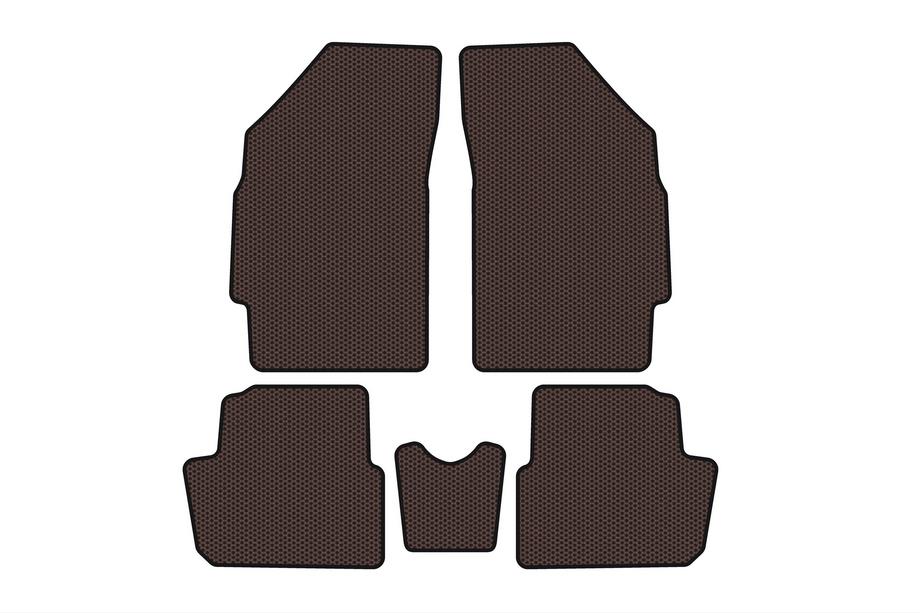 RAVON R2 2016–2020 Gumové autokoberce Carsuit (HB, hnědé) Image