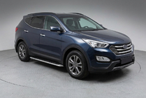Hyundai Santa Fe 3 2012–2018 Boční prahy Maydos V1 (2 ks, hliník ↗ nerez) fotografie 1