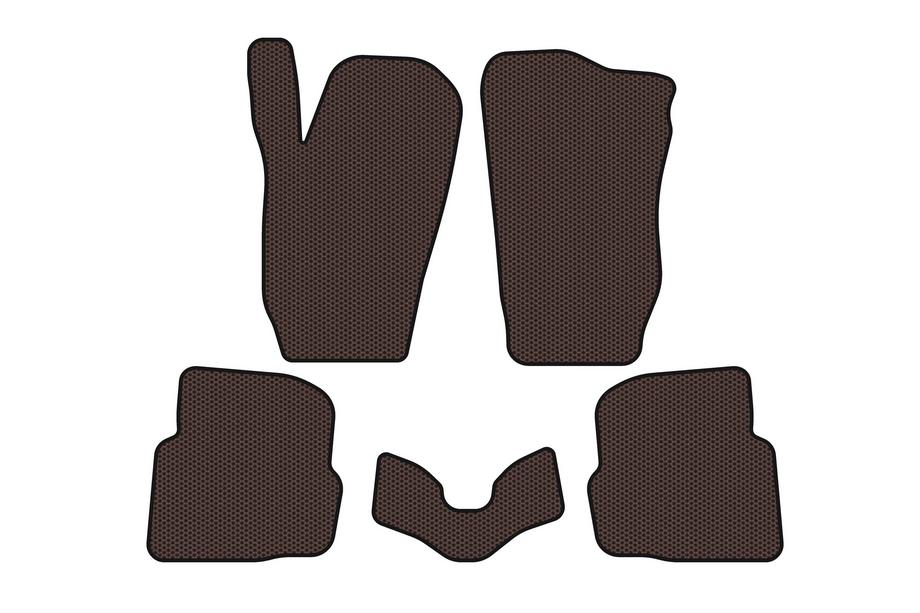 Seat Cordoba 2000–2009 Gumové autokoberce Carsuit (SD, hnědé) Image