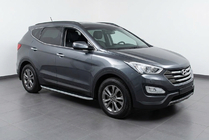 Hyundai Santa Fe 3 2012–2018 Boční prahy Tayga Grey (2 ks, hliník) fotografie 1