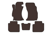 Subaru Forester 2013–2018 Gumové autokoberce do interiéru Carsuit (2013-2017, hnědé) fotografie 1