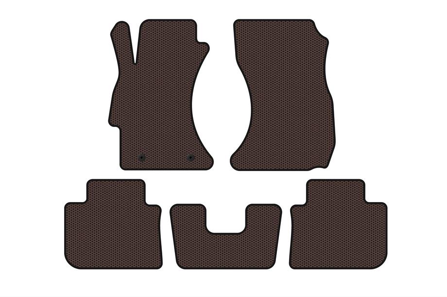 Subaru WRX 2014– Gumové autokoberce Carsuit (SD, hnědé) Image