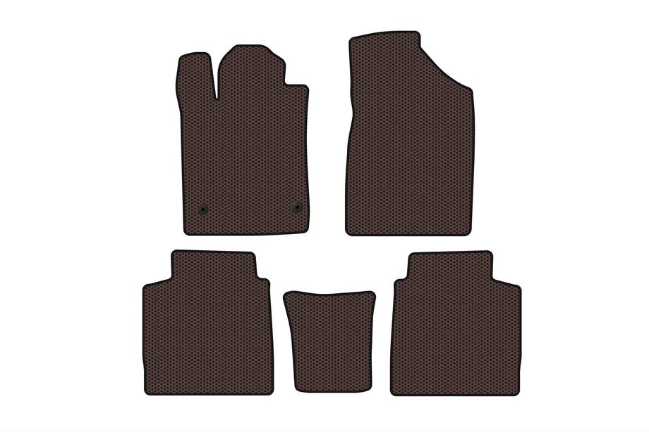 Toyota Avalon 2006–2012 Gumové autokoberce Carsuit (hnědé) Image