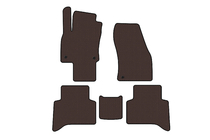 Volkswagen Touran 2015– Gumové autokoberce Carsuit (5místné, hnědé) fotografie 1