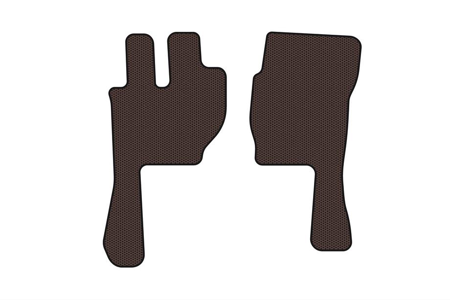 Volvo FH 1993–2012 Gumové autokoberce Carsuit (1998-2002, hnědé) Image