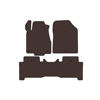 Gumové autokoberce Carsuit (2 řady, hnědé) Acura MDX 2007–2013 fotografie 1