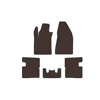 Gumové autokoberce Carsuit (hnědé) fotografie 1