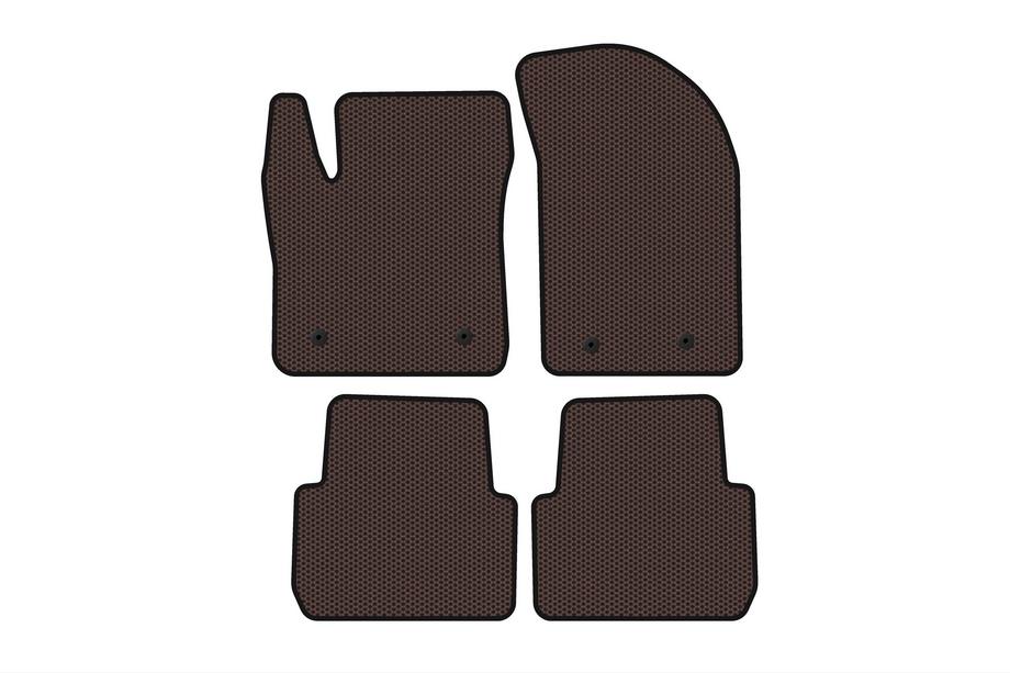 Chrysler 200 I 2010–2014 Gumové autokoberce Carsuit (SD, hnědé) Image