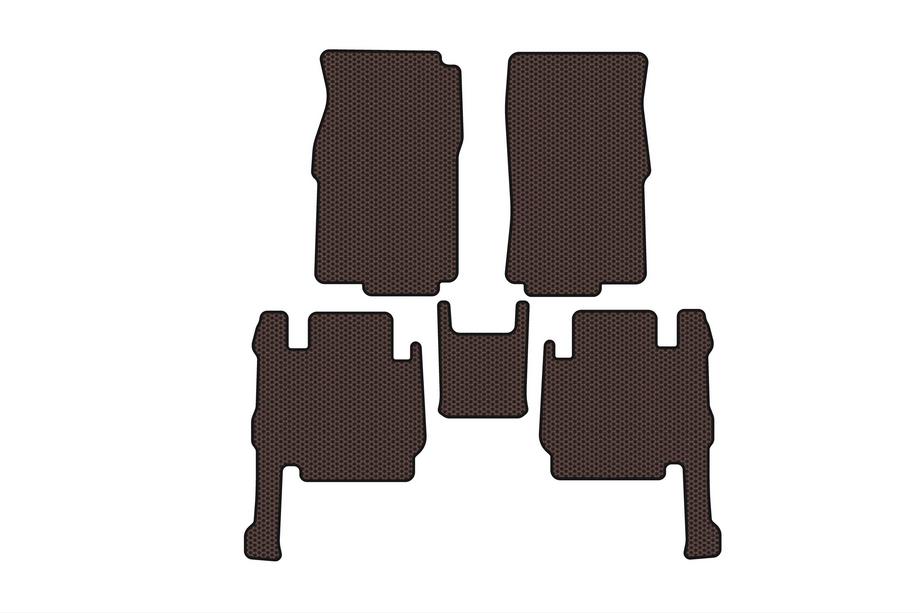 GreatWall Wingle 5 2006– Gumové autokoberce Carsuit (hnědé) Image