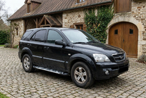 Kia Sorento I BL 2002–2009 Boční nášlapy Sunrise (2 ks, hliník) fotografie 1