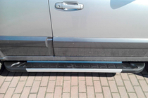 Kia Sorento I BL 2002–2009 Boční prahy RedLine V1 (2 ks, hliník) fotografie 5