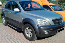 Kia Sorento I BL 2002–2009 Boční prahy RedLine V1 (2 ks, hliník) fotografie 1