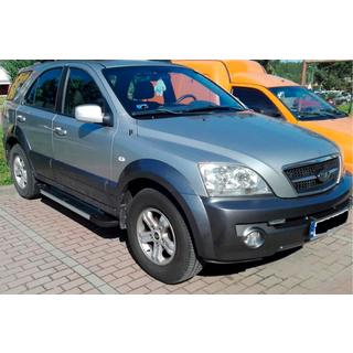 Boční prahy RedLine V1 (2 ks, hliník) Kia Sorento I BL 2002–2009 fotografie 1