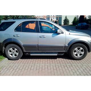 Boční prahy RedLine V1 (2 ks, hliník) Kia Sorento I BL 2002–2009 fotografie 4
