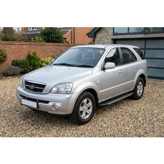 Boční nášlapy Duru (2 ks, hliník) Kia Sorento I BL 2002–2009 fotografie 1