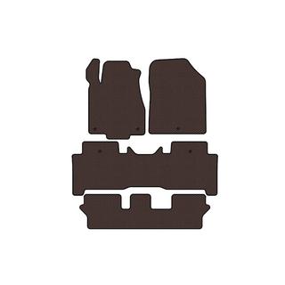 Gumové autokoberce Carsuit (3 řady, hnědé) Acura MDX 2007–2013 fotografie 1