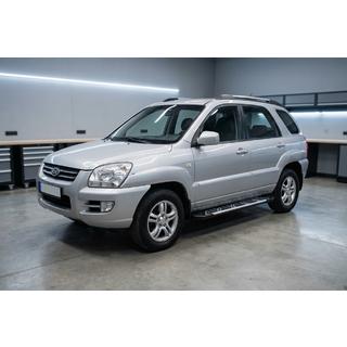 Boční nášlapy Sunrise (2 ks, hliník) Kia Sportage 2004–2010 fotografie 1
